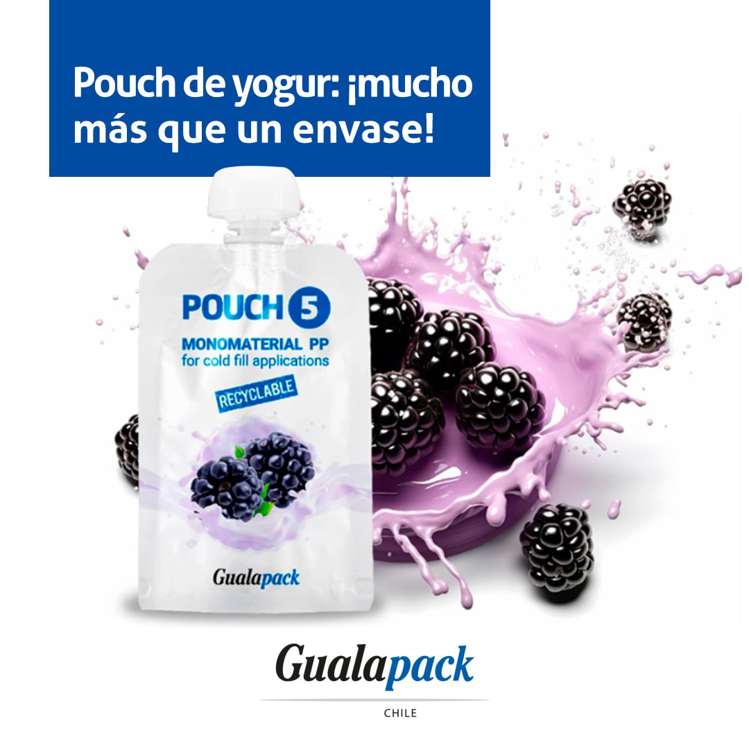 Pouch de yogur: ¡mucho más que un envase! | Gualapack Chile
